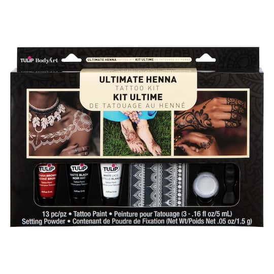 Tulip Body Art Ultimate Henna Tattoo Kit Michaels